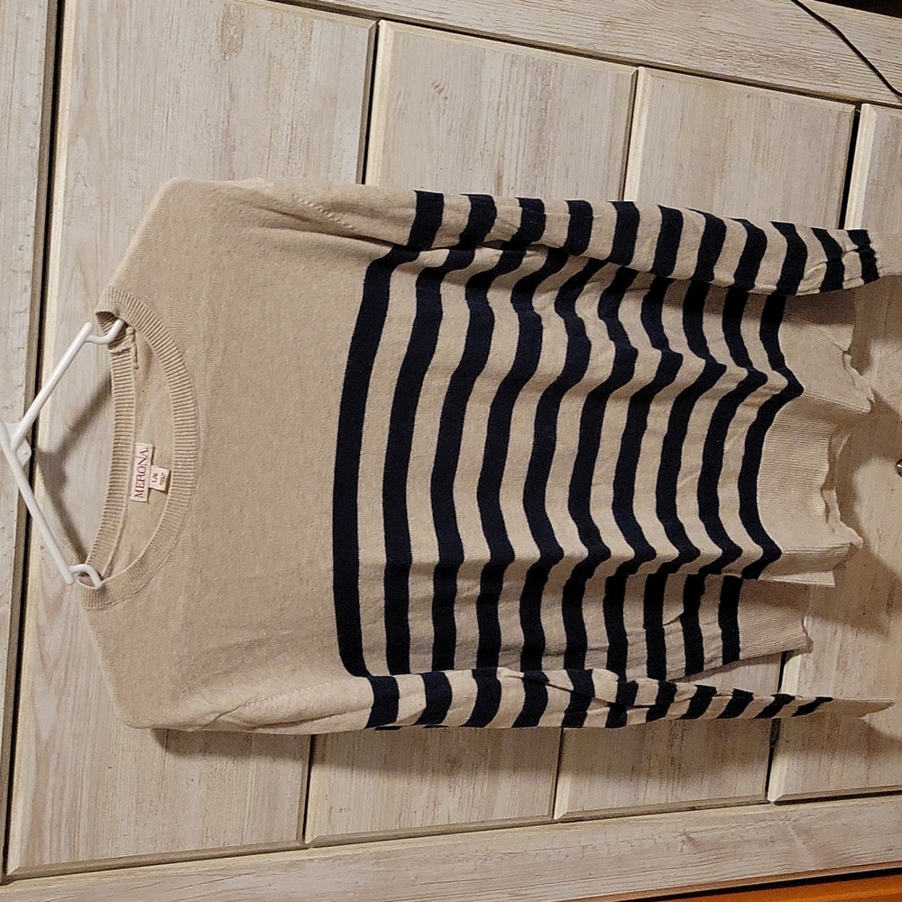 Lightweight cotton mix sweater
